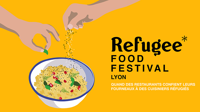 Visuel du Refugee food festival 2021
