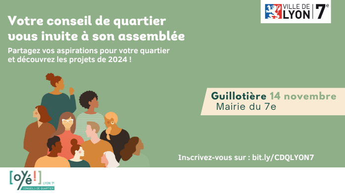 Assemblée de quartier Guillotière 2023