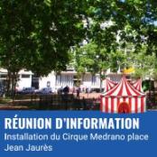 Réunion d'information Cirque Medrano