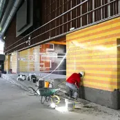 Travaux à la piscine de Vaise